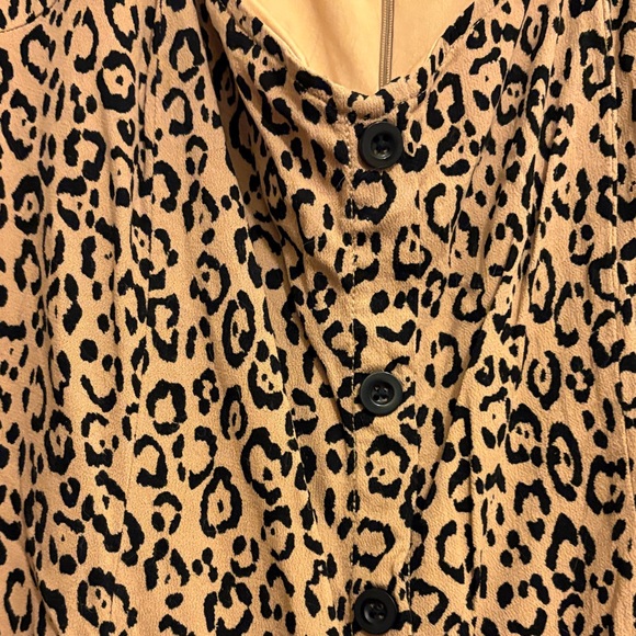Leopard Print Aline Dress - Picture 2 of 5